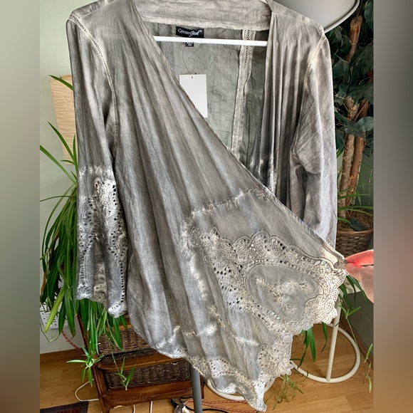 Greater Good open front cardigan. fits L/XL - Picture 3 of 14